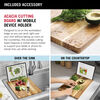 33” Workstation Drop-In Top Mount Double Bowl 16 Gauge Stainless Steel Kitchen Sink with WorkFlow™ Ledge and Accessories